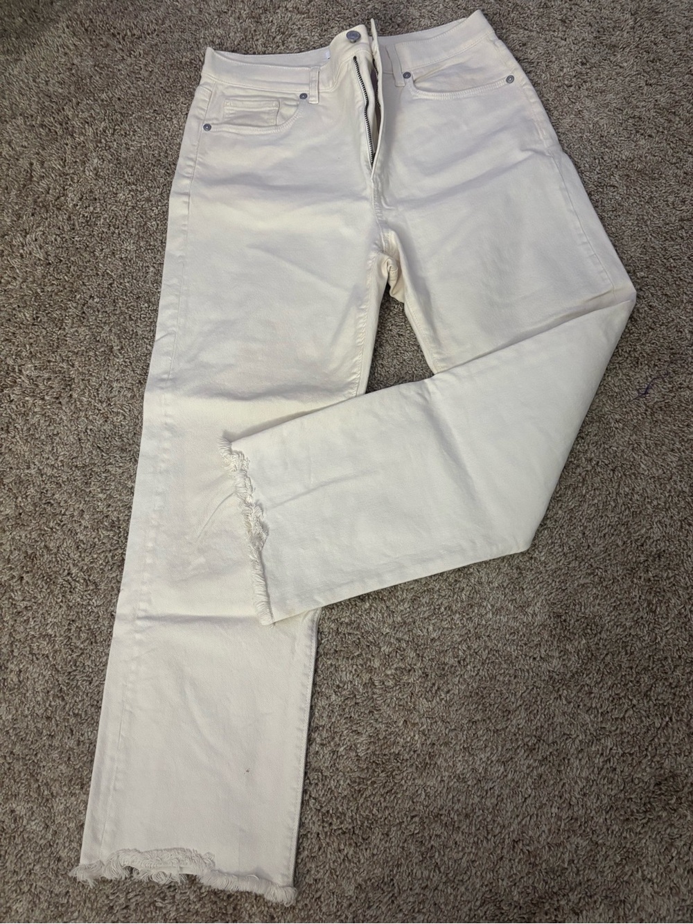 White jeans